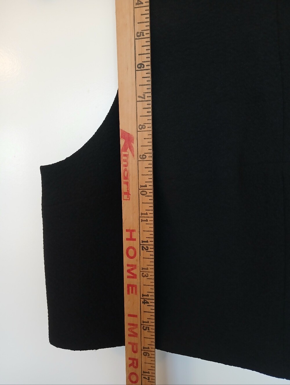 Black Halo Sanibel Black Crop Top Zipper Back Size 6 - Picture 5 of 9